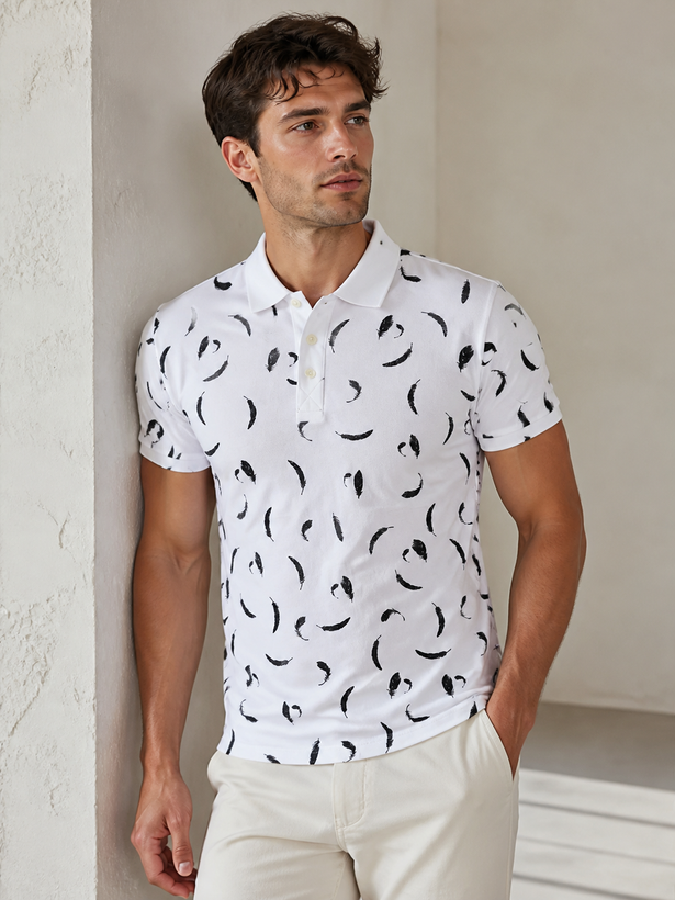 پولوشرت جودون طرح دار وارداتی polo