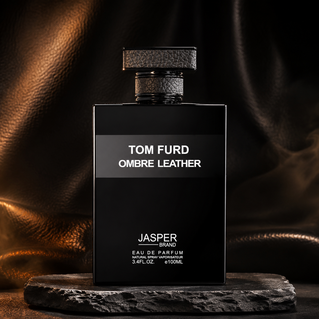 ادکلن مردانه برند jasper مدلTom Ford Ombre Leather حجم ۱۰۰ میلی لیتر