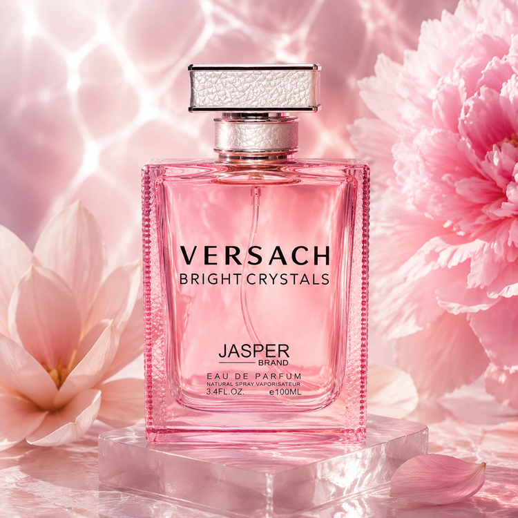 ادکلن زنانه برند جسپر مدل Versach Bright Crystals حجم ۱۰۰ میلی لیتر