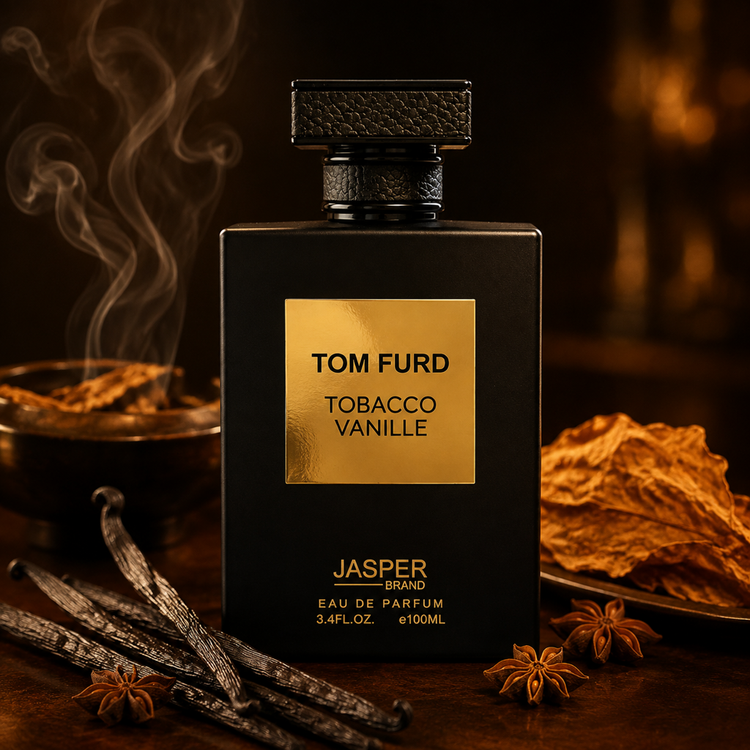 ادکلن مردانه برند جسپر مدل TOM FURD Tobacco Vanille حجم ۱۰۰ میلی لیتر